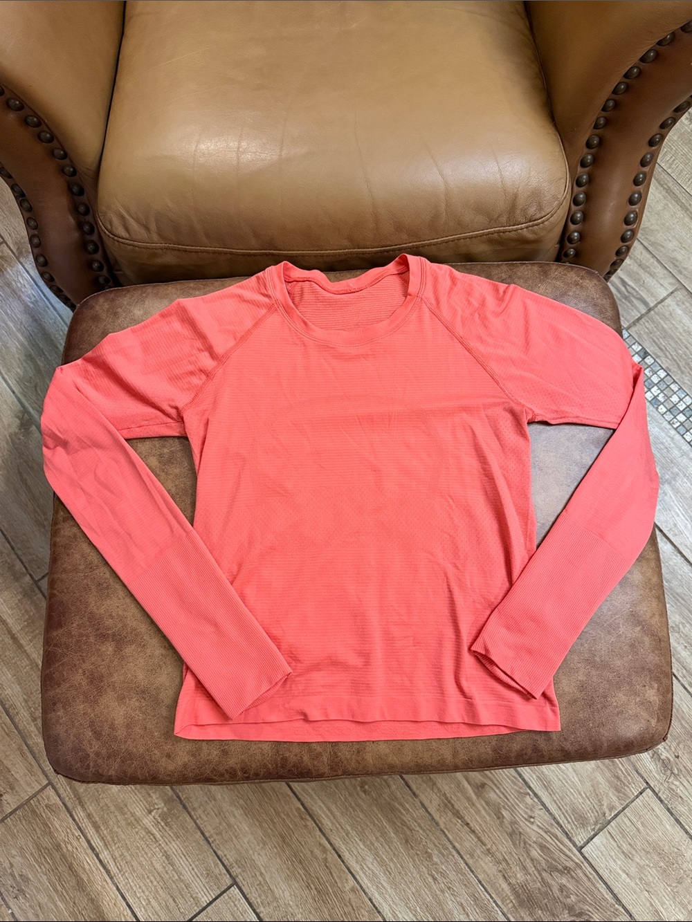 Lululemon Swiftly Tech LongSleeve Shirt 2.0 Race Length Pale Raspberry Lip Gloss